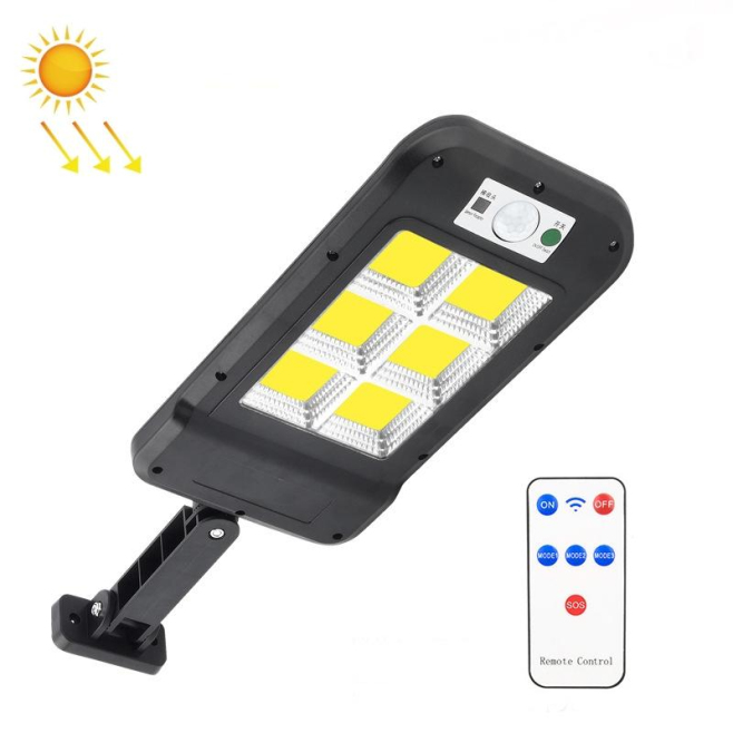 Applique Solaire Extérieure Étanche À Détecteur De Mouvement 3 Modes Avec Télécommande - www.yonis-shop.com
