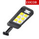Lampe Solaire Murale Extérieure À Détecteur De Mouvement Étanche 3 Modes Panneau 2,5 W Batterie 2x1500 mAh - www.yonis-shop.com