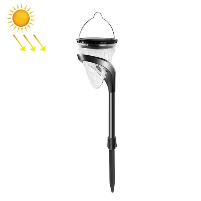 Lampe Solaire De Jardin LED À Piquet Et Murale 16 LED Lumière Blanche Ou Chaude Autonomie 8 À 10 Heures - www.yonis-shop.com