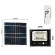 Projecteur Solaire LED Mural Extérieur 120 LED 120W Avec Capteur Crépusculaire Télécommande Étanche - www.yonis-shop.com