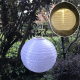 Lanterne Suspendue Solaire Extérieure Pour Jardin Et Mariage LED Blanche IP44 30 Cm Résistante À La Pluie