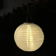 Lanterne Suspendue Solaire Extérieure Pour Jardin Et Mariage LED Blanche IP44 30 Cm Résistante À La Pluie - www.yonis-shop.com