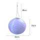 Lanterne Suspendue Solaire Extérieure Pour Jardin Et Mariage LED Blanche IP44 30 Cm Résistante À La Pluie - www.yonis-shop.com