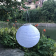 Lanterne Suspendue Solaire Extérieure Pour Jardin Et Mariage LED Blanche IP44 30 Cm Résistante À La Pluie - www.yonis-shop.com