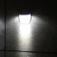 Lampe Murale Solaire Pour Jardin Et Clôture 8 LED IP55 À Détection Automatique Lumière Chaude Batterie Rechargeable - www.yon...