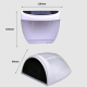 Lampe Murale Solaire Pour Jardin Et Clôture 8 LED IP55 À Détection Automatique Lumière Chaude Batterie Rechargeable - www.yon...