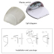 Lampe Murale Solaire Pour Jardin Et Clôture 8 LED IP55 À Détection Automatique Lumière Chaude Batterie Rechargeable - www.yon...