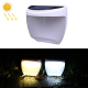 Lampe Murale Solaire Pour Jardin Et Clôture 8 LED IP55 À Détection Automatique Lumière Chaude Batterie Rechargeable - www.yon...