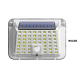 Lampe Murale Solaire Extérieure 90 LED À Détection De Mouvement IP65 3 Modes Sans Câblage Éclairage Quatre Faces - www.yonis-...