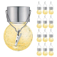 Lot De 12 Lampes Solaires À Boule En Verre Craquelé Pour Jardin Avec Clip Lumière Blanche Autonomie 8 À 10 Heures - www.yonis...