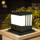 Lampe Solaire Extérieure Pour Potelet De Jardin Étanche IP65 Autonomie 8H30 3 Températures De Couleur Noir