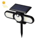 Lampe Murale Solaire À Détecteur De Mouvement 3 Têtes Orientables 400 Lumens IP65 Extérieure 7 Jours