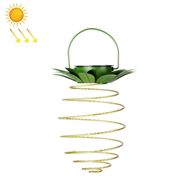 Lanterne Solaire LED En Fer Forme Ananas Pour Jardin Extérieur IP44 24 Ou 60 LED Blanc Chaud - www.yonis-shop.com
