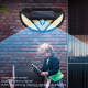 Lampe Murale Solaire Extérieure À Détection De Mouvement IP65 3 Modes Plus De 10 Heures D’Autonomie - www.yonis-shop.com