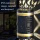 Lampe Murale Solaire LED Extérieure Pour Jardin À Allumage Automatique 80 Lm IP65 2 LED - www.yonis-shop.com