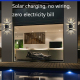 Lampe Murale Solaire LED Extérieure Pour Jardin À Allumage Automatique 80 Lm IP65 2 LED - www.yonis-shop.com