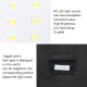 Applique Murale Solaire Extérieure 118 LED À Détecteur De Mouvement Éclairage Trois Faces IP65 - www.yonis-shop.com