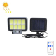 Lampe Murale Solaire Extérieure Pour Jardin Et Couloir Avec Détecteur De Mouvement IP65 3 Modes Et Panneau Déporté