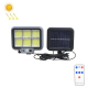 Lampe Murale Solaire Extérieure À Détecteur De Mouvement IP65 3 Modes Avec Panneau Solaire Déporté
