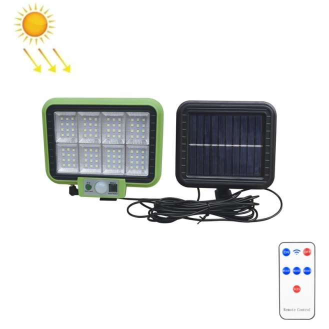 Applique Murale Solaire LED Pour Jardin À Détecteur De Mouvement 3 Modes IP65 Avec Panneau Déporté Et Télécommande - www.yoni...