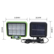 Applique Murale Solaire LED Pour Jardin À Détecteur De Mouvement 3 Modes IP65 Avec Panneau Déporté Et Télécommande - www.yoni...