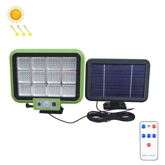 Lampe Murale Solaire LED Extérieure À Détecteur De Mouvement IP65 3 Modes Panneau Séparé Orientable - www.yonis-shop.com