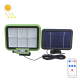 Lampe Murale Solaire LED Extérieure Avec Détecteur De Mouvement IP65 3 Modes Et Panneau Déporté Orientable