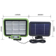 Lampe Murale Solaire LED Extérieure À Détecteur De Mouvement IP65 3 Modes Panneau Déporté Orientable Pour Jardin Et Couloir -...