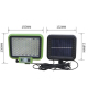 Lampe Murale Solaire 105 LED À Panneau Déporté Avec Détecteur De Mouvement IP65 3 Modes Pour Jardin - www.yonis-shop.com