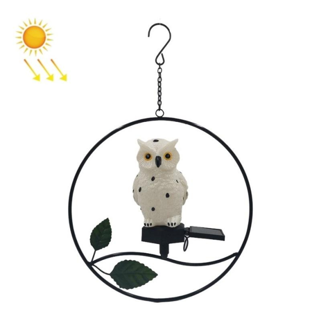Lampe Solaire Oiseau Pour Jardin Étanche IP65 Éclairage Blanc Chaud 6 À 12 H Sans Câblage - www.yonis-shop.com
