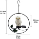 Lampe Solaire Oiseau Pour Jardin Étanche IP65 Éclairage Blanc Chaud 6 À 12 H Sans Câblage - www.yonis-shop.com