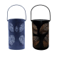 Lampe Solaire LED De Jardin En Fer Forgé À Motif Feuilles Projection De Motifs 6 À 12 Heures IP55 Batterie Non Incluse - www....