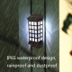 Lampe Solaire Pour Clôture Et Jardin Lumière Chaude IP65 Allumage Automatique Nuit Autonomie 6 À 12 H - www.yonis-shop.com