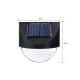 2 Pièces Appliques Murales Solaires LED Pour Jardin Allumage Automatique IP65 Autonomie De 10 À 12 Heures - www.yonis-shop.com