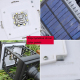 Lampe Solaire De Jardin Décorative Extérieure 8 LED IP65 Allumage Automatique Autonomie 10 À 12 h Sans Câblage - www.yonis-sh...