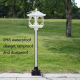 Lampe Solaire De Jardin Décorative Extérieure 8 LED IP65 Allumage Automatique Autonomie 10 À 12 h Sans Câblage - www.yonis-sh...