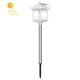 Lampe Solaire De Jardin Décorative Extérieure 8 LED IP65 Allumage Automatique Autonomie 10 À 12 h Sans Câblage - www.yonis-sh...