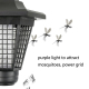 Lampe Solaire Anti-Moustiques Hexagonale Extérieure Sur Pied 3 LED UV IP65 Avec Allumage Automatique - www.yonis-shop.com