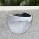 Lampe Solaire De Clôture Extérieure Bicolore À 6 LED IP55 Avec Allumage Automatique Sans Câblage - www.yonis-shop.com