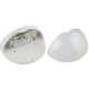 Lampe Solaire De Clôture Extérieure Bicolore À 6 LED IP55 Avec Allumage Automatique Sans Câblage - www.yonis-shop.com