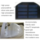 Lampe Solaire De Clôture Extérieure Bicolore À 6 LED IP55 Avec Allumage Automatique Sans Câblage - www.yonis-shop.com