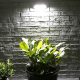 Lampe Murale Solaire Extérieure À Détecteur De Mouvement IP65 Lumière Chaude 3000K Autonomie 10H Panneau Monocristallin - www...