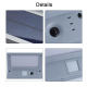 Applique Murale Solaire LED Extérieure À Détecteur De Mouvement 21 LED Autonomie 10 À 12 Heures IP44 - www.yonis-shop.com