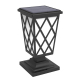 Lampe Solaire LED À Flamme Pour Clôture Et Jardin IP65 Avec Allumage Automatique Et Double Installation - www.yonis-shop.com