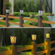Lampe Solaire LED À Flamme Pour Clôture Et Jardin IP65 Avec Allumage Automatique Et Double Installation - www.yonis-shop.com