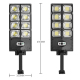 Lampe Solaire LED Extérieure À Détecteur De Mouvement Avec Télécommande Étanche Orientable 3000 mAh - www.yonis-shop.com