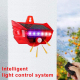 Alarme Solaire Extérieure Avec Détecteur De Mouvement Sirène 129 Db Télécommande Et 30 Jours D’Autonomie - www.yonis-shop.com
