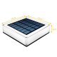 Lampe Solaire De Colonne Pour Jardin RGB Dégradé Et Couleurs Fixes IP68 Éclairage Automatique - www.yonis-shop.com