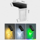 Lampe Solaire LED Pour Escaliers Extérieurs Étanche IP65 À Éclairage Automatique Blanc Et Coloré Installation Multiple - www....