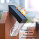 Lampe Solaire LED Pour Escaliers Extérieurs Étanche IP65 À Éclairage Automatique Blanc Et Coloré Installation Multiple - www....